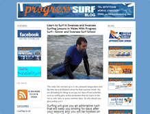 Tablet Screenshot of blog.swanseasurfing.com